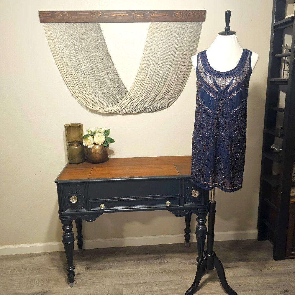 Alya Sequin Tank Top Sz XS